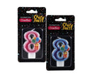 Candle birthday single number-8 kiddies