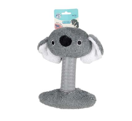 Pet dog toy plush with handle 27cm