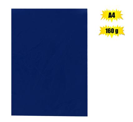 Art+craft board a4 160g sheet blue excl