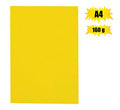 Art+craft board a4 160g sheet yellow br