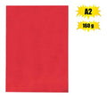 Art+craft board a2 160g sheet red br
