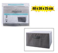 Storage box non-woven pl-lid 40x30x25cm