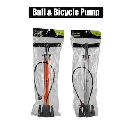 Multi-use stand pump ball & bicycle