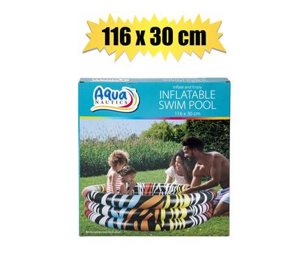 Aquanautics pool wildlife red 116x30cm