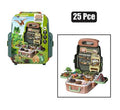 Animals dinosaur storage backpack 25pc