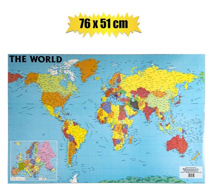 Educational chart the world