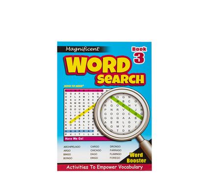 Book puzzle magnificent wordsearch 3