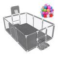 Extra Large Playpen Gray